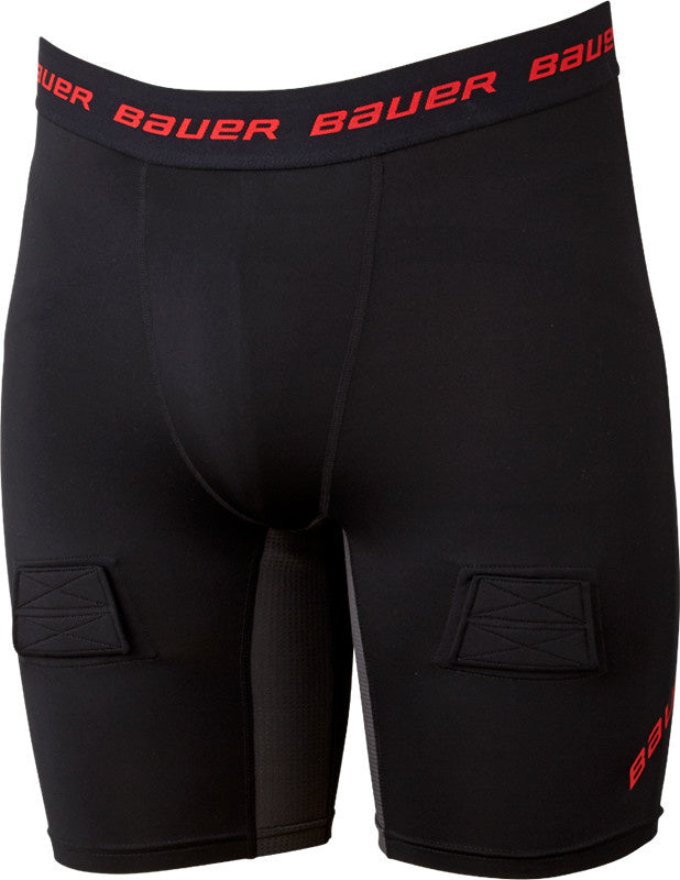 Bauer Essential Compression Jock Short - Youth