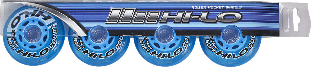 Bauer HI-LO Court Wheel - 4 Pack