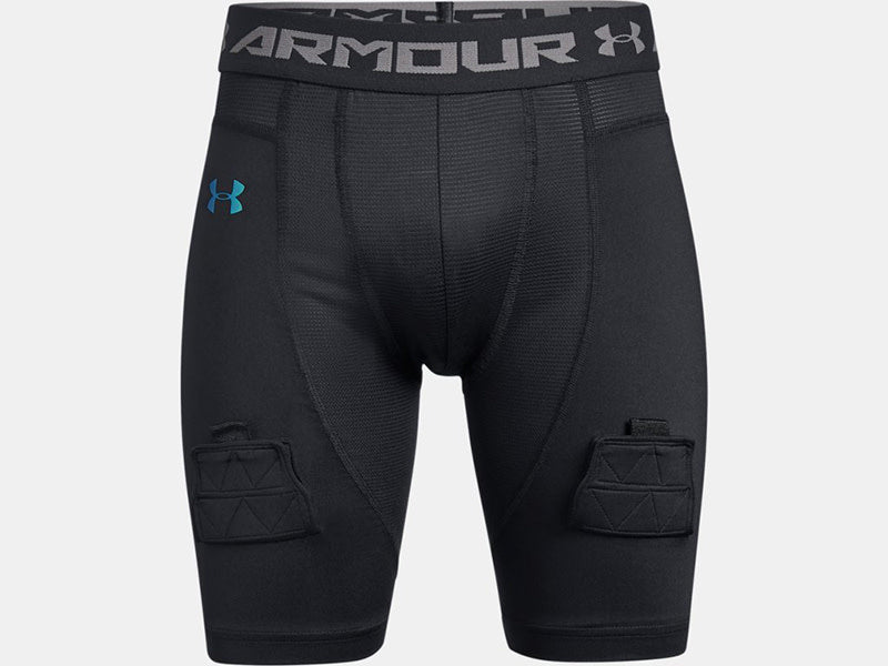 Under Armour S19 Hockey Fitted Short - Black - Youth