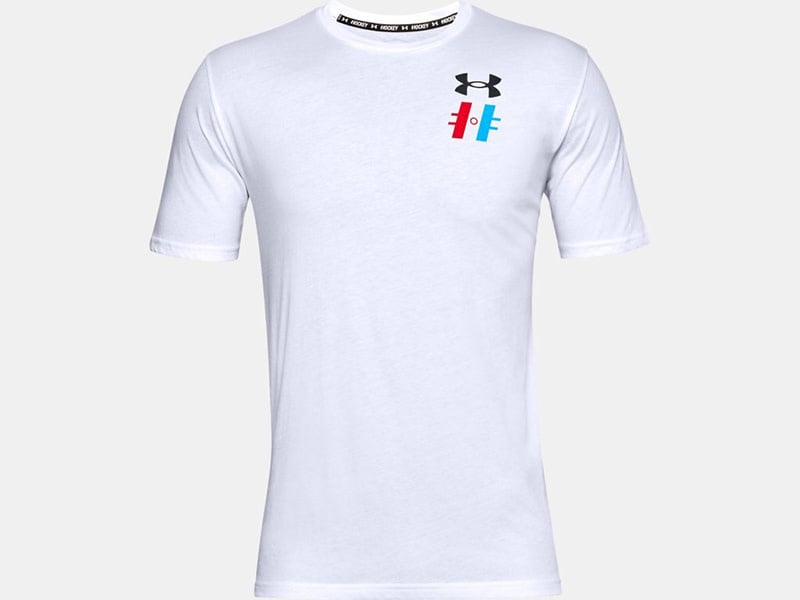 Under Armour S20 Hockey Graphic T1 Short Sleeve Tee - Adult - White