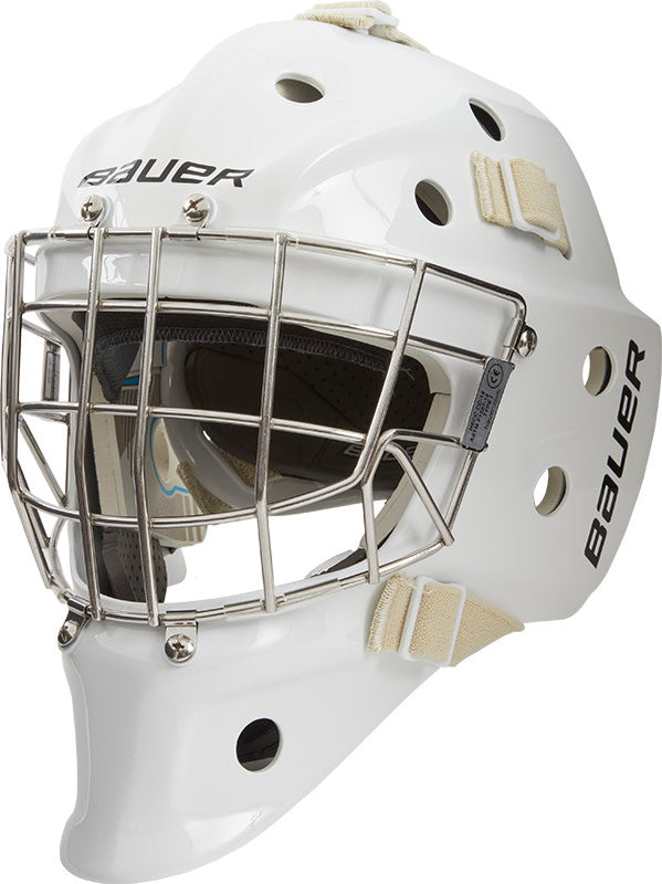 Bauer 940 Goal Helmet - White - Junior