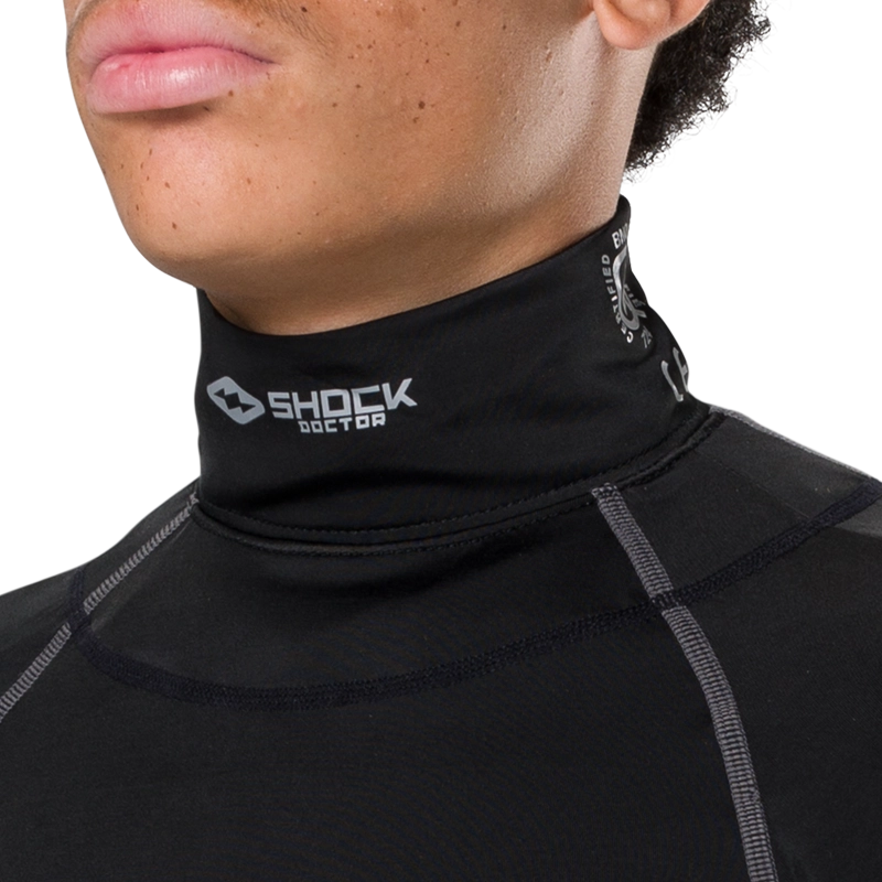 Shock Doctor Ultra Compression Neckguard Shirt - Youth