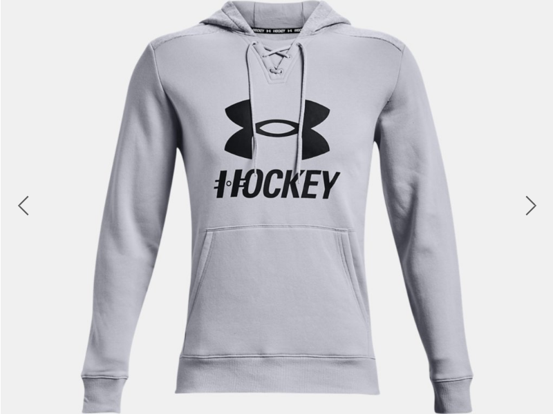 Under Armour Hockey Icon Hoody - Adult - Mod Gray