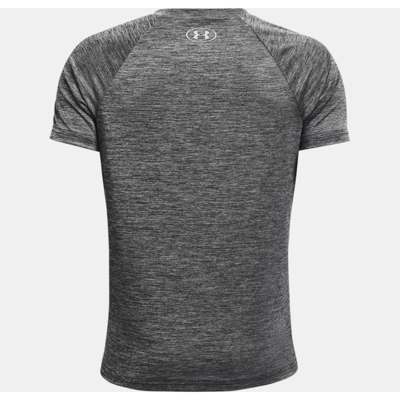 Under Armour Tech Split Logo Hybrid Tee - Youth - Black