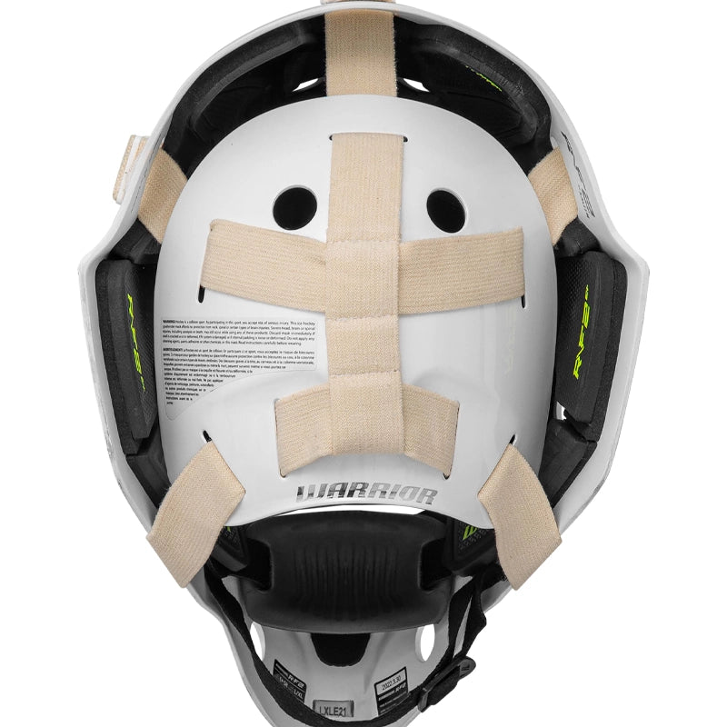 Warrior R/F2 E+ Certified Goal Helmet - Senior