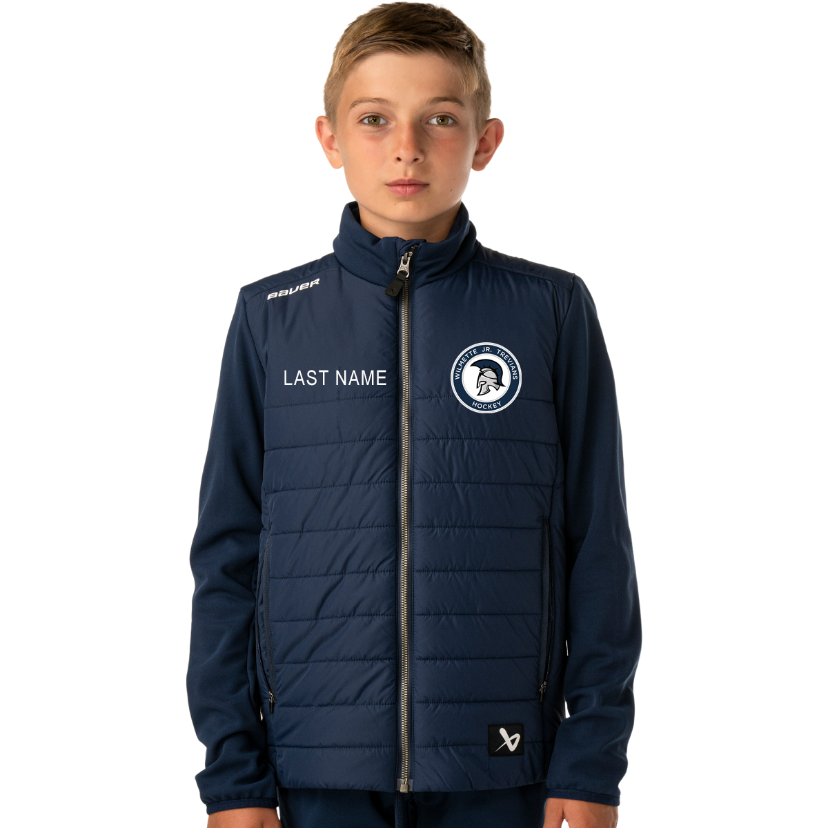 Wilmette Trevians - Bauer Team Hybrid Jacket - Youth