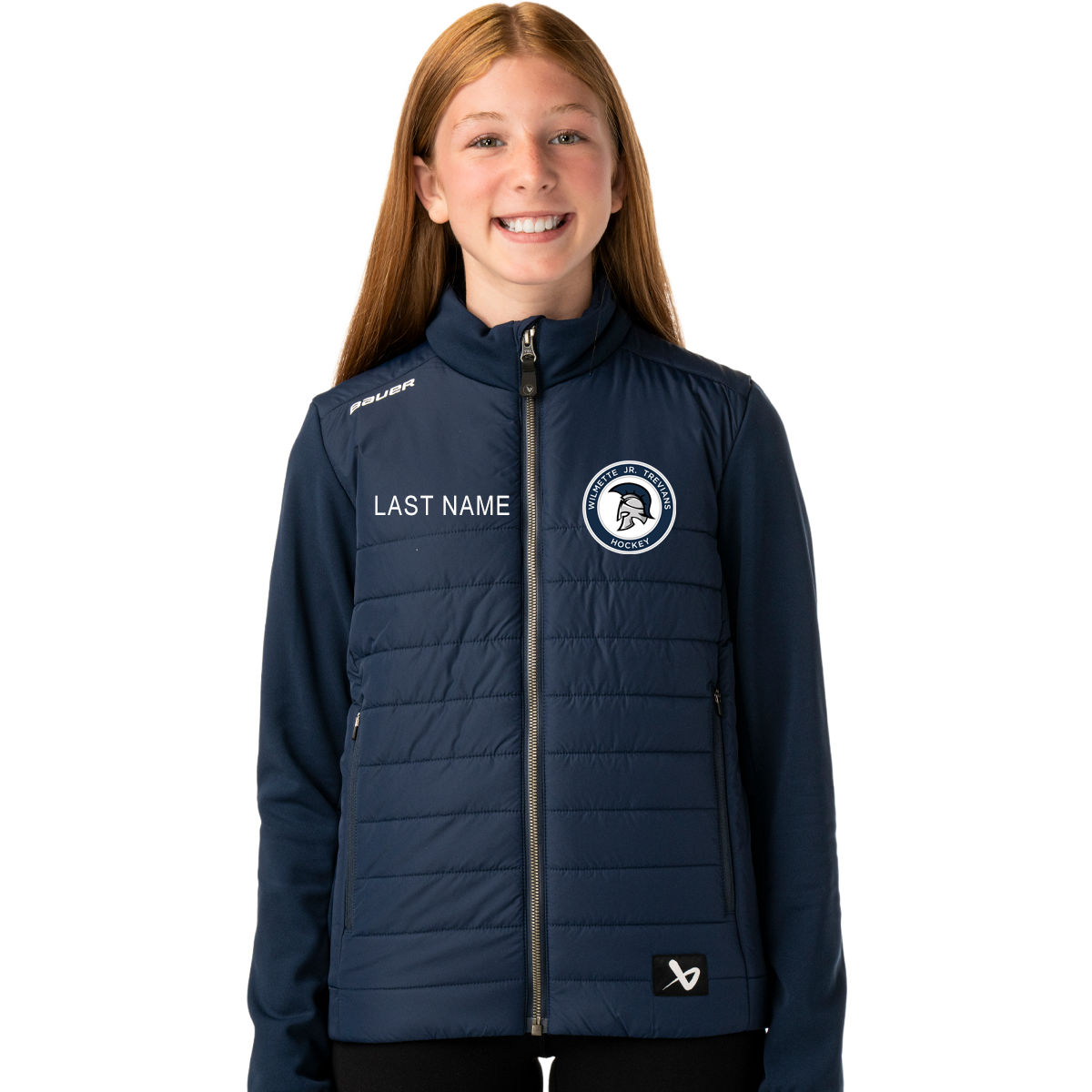 Wilmette Trevians - Bauer Team Hybrid Jacket - Youth