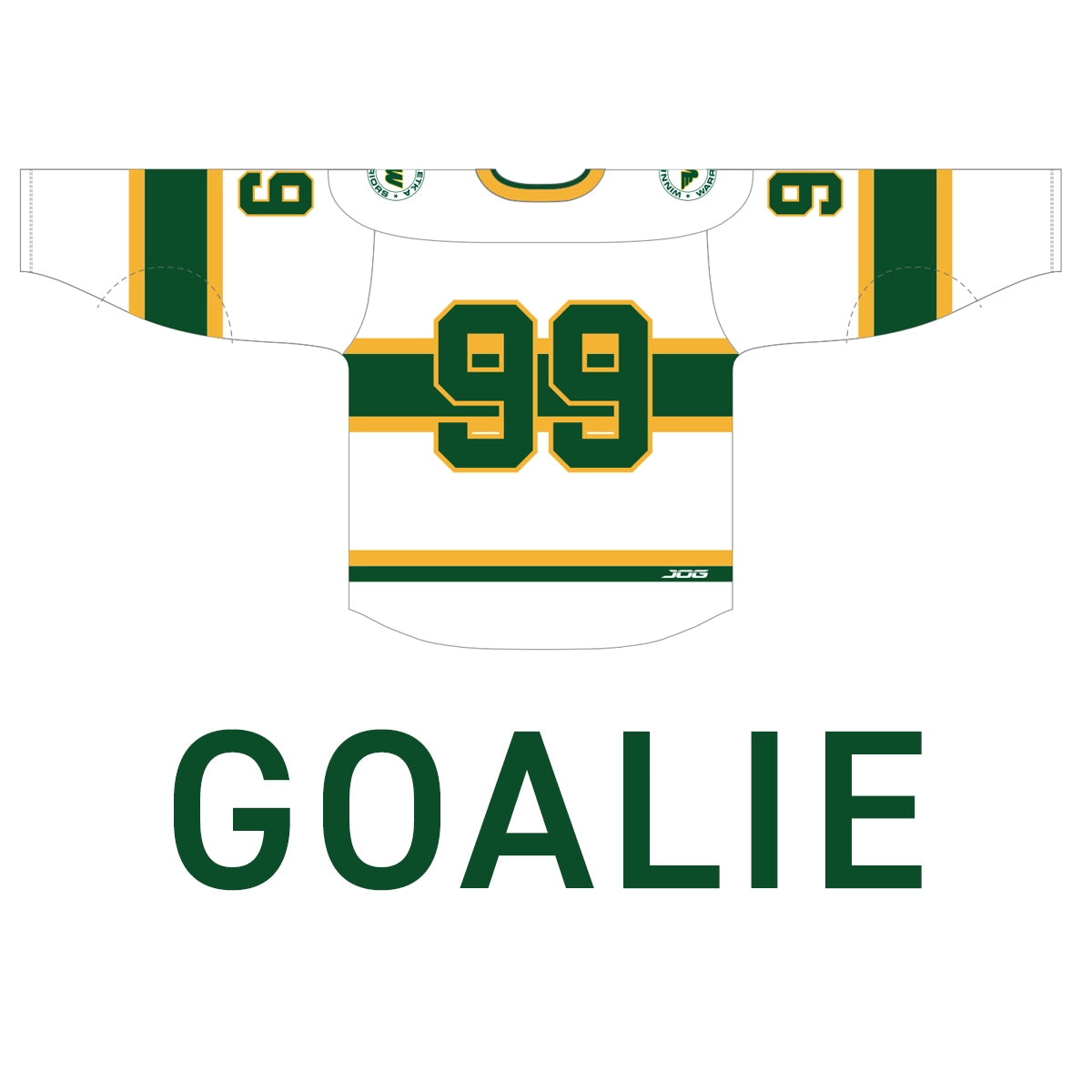 Winnetka Warriors - Game Jersey - Goalie - White