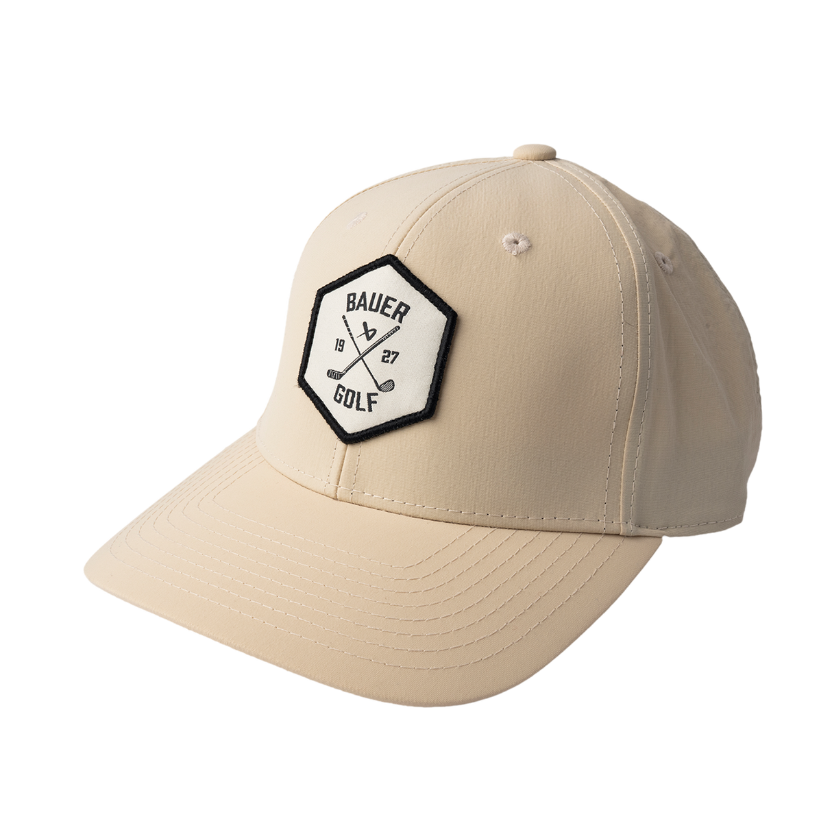 Bauer Golf Patch Hat - Lt Tan