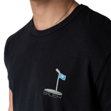 Bauer Golf Graphic Tee - Black - Senior
