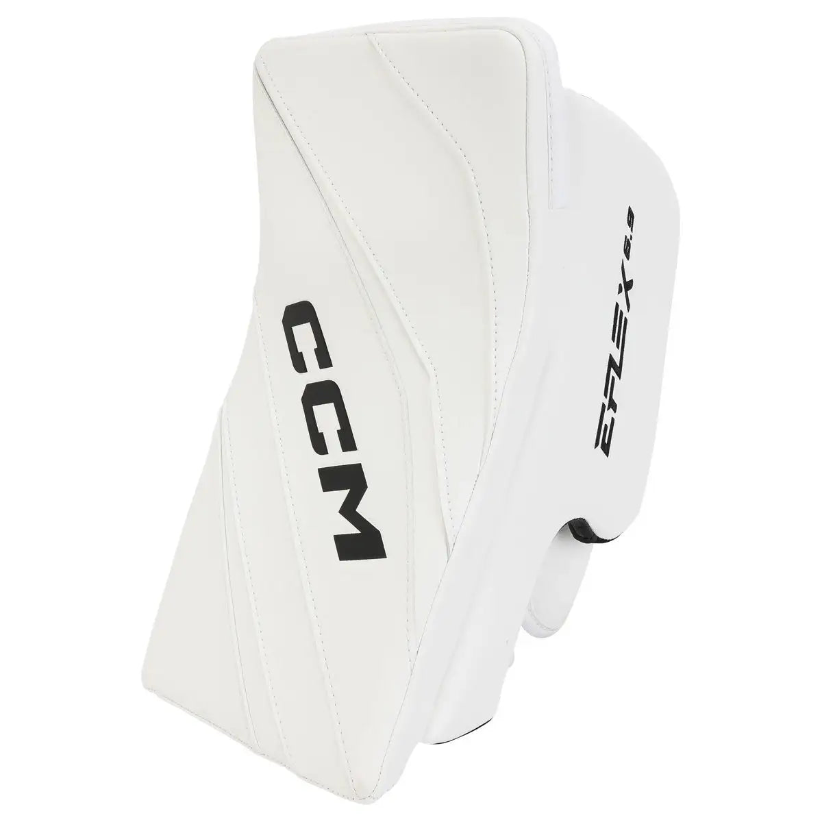 CCM EFLEX E6.9 Goalie Blocker - Senior - All White - Full Right