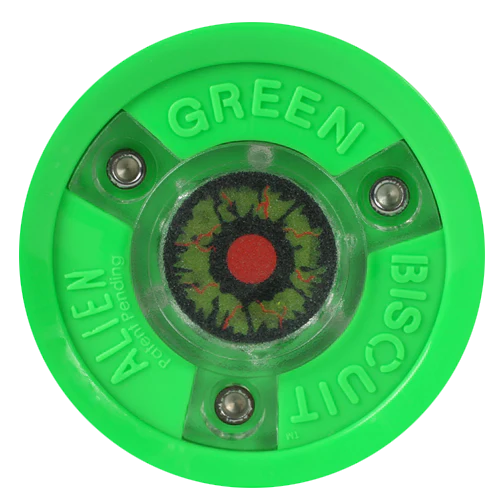 Green Biscuit ALIEN Dry Land Off Ice Training Puck