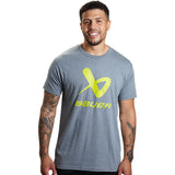 Bauer Core Lockup Short Sleeve Crew Tee - Senior - Grey