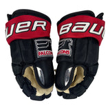 Falcons Bauer Custom Team Vapor Pro Hockey Glove - Junior