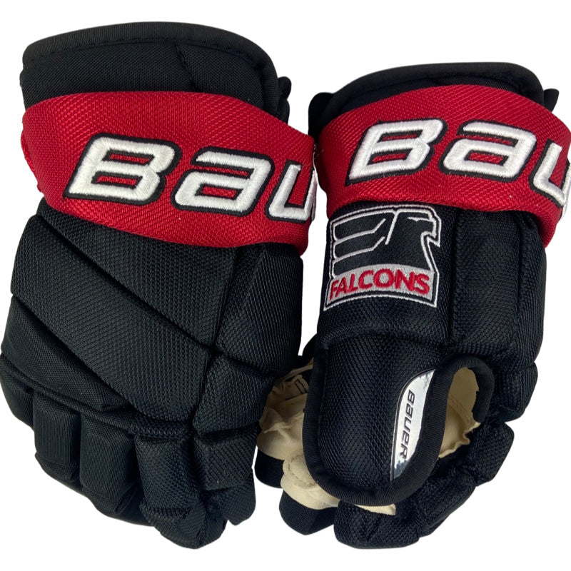 Falcons Bauer Custom Team Vapor Pro Hockey Glove - Junior