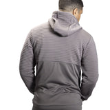 Bauer FLC 3D Full Zip Hoodie - Senior - Gray