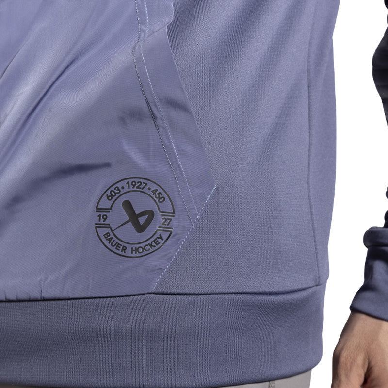 Bauer FLC 3D Full Zip Hoodie - Senior - Peri