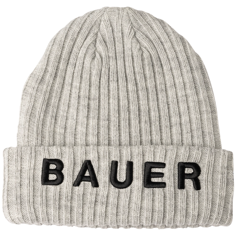 Bauer Ribbed Toque - Heather Grey