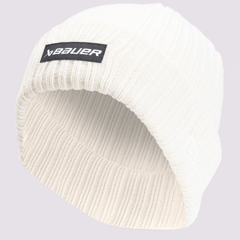 Bauer New Era Ribbed Toque - Light Gray
