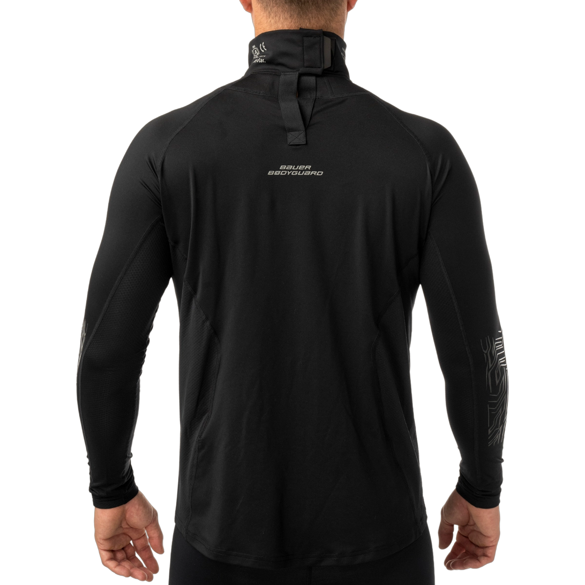 Bauer Body Guard Neck Protect Shirt Top - Senior