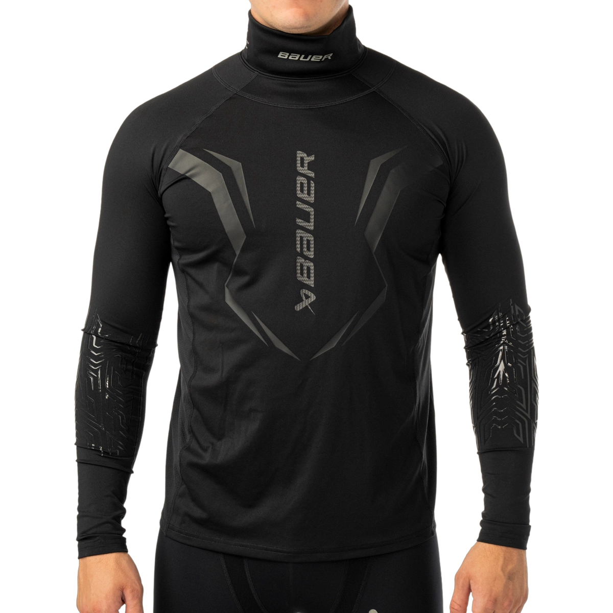 Bauer Body Guard Neck Protect Shirt Top - Senior