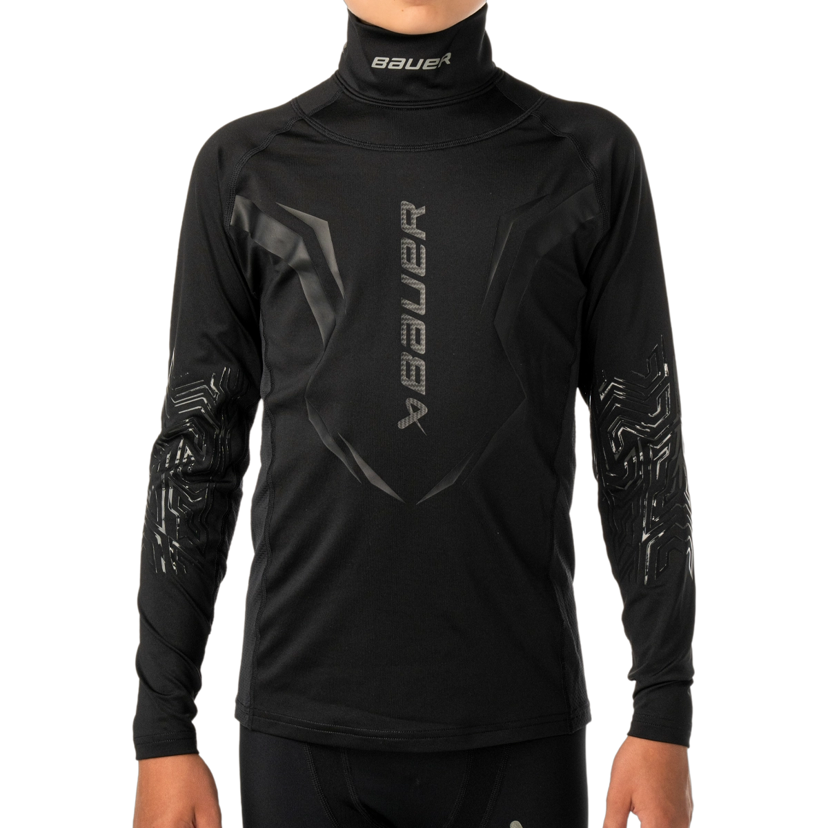 Bauer Body Guard Neck Protect Shirt Top - Youth