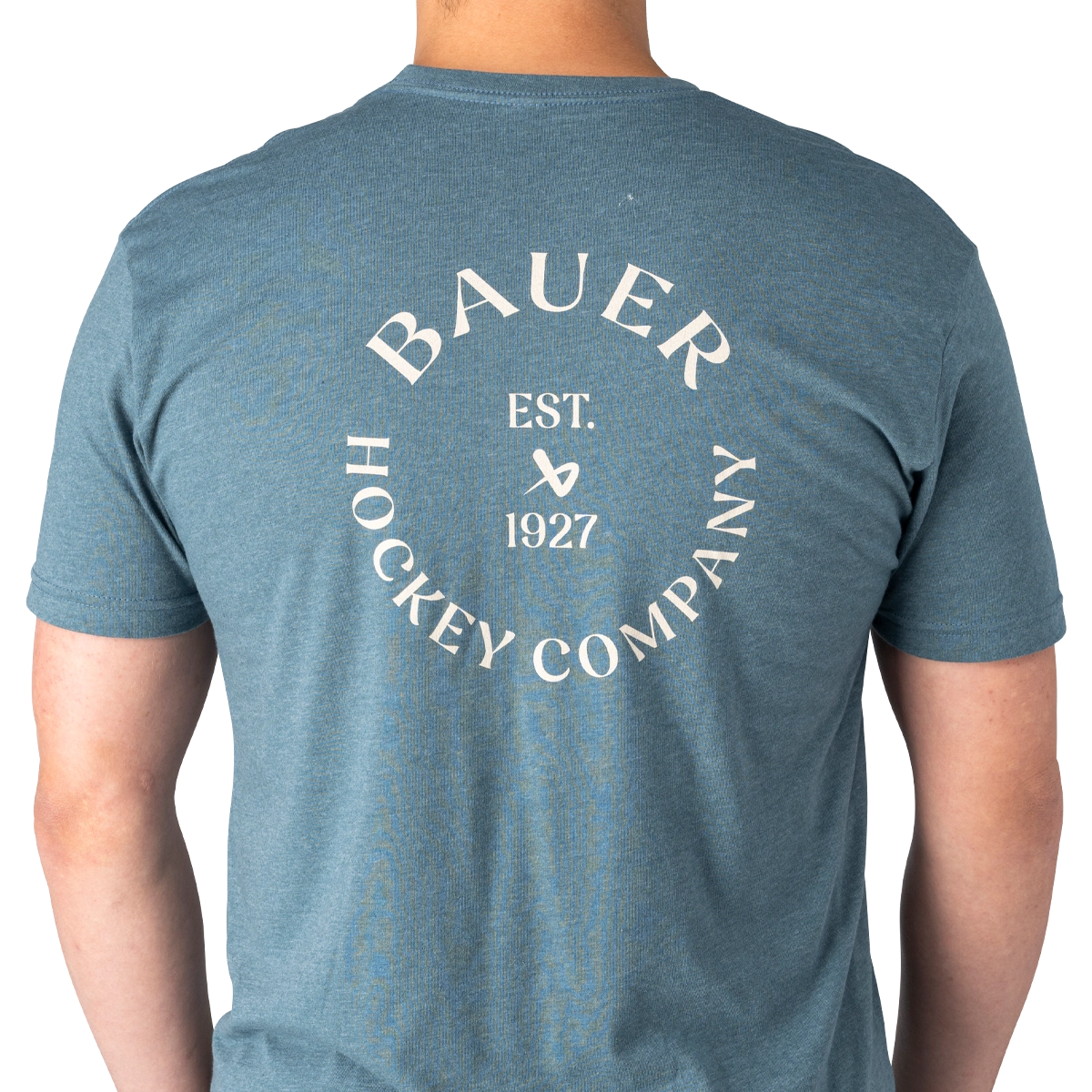 Bauer Backcheck Graphic Tee - Blue - Senior