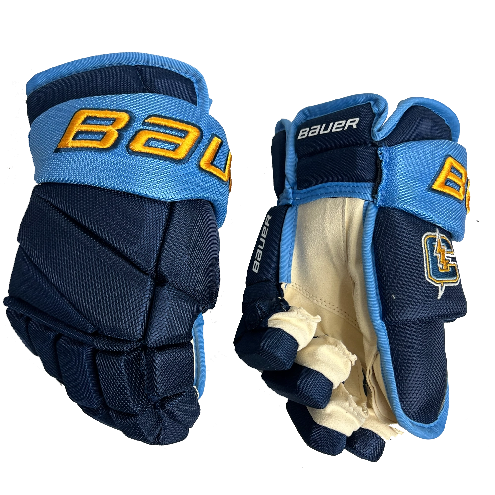Chargers - Bauer Team Vapor Pro Hockey Glove - Senior
