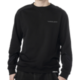 Bauer Knit Woven Crew - Senior - Black