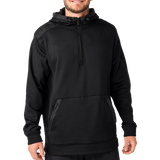 Bauer ODR Puffer Half Zip Hoodie - Black - Senior