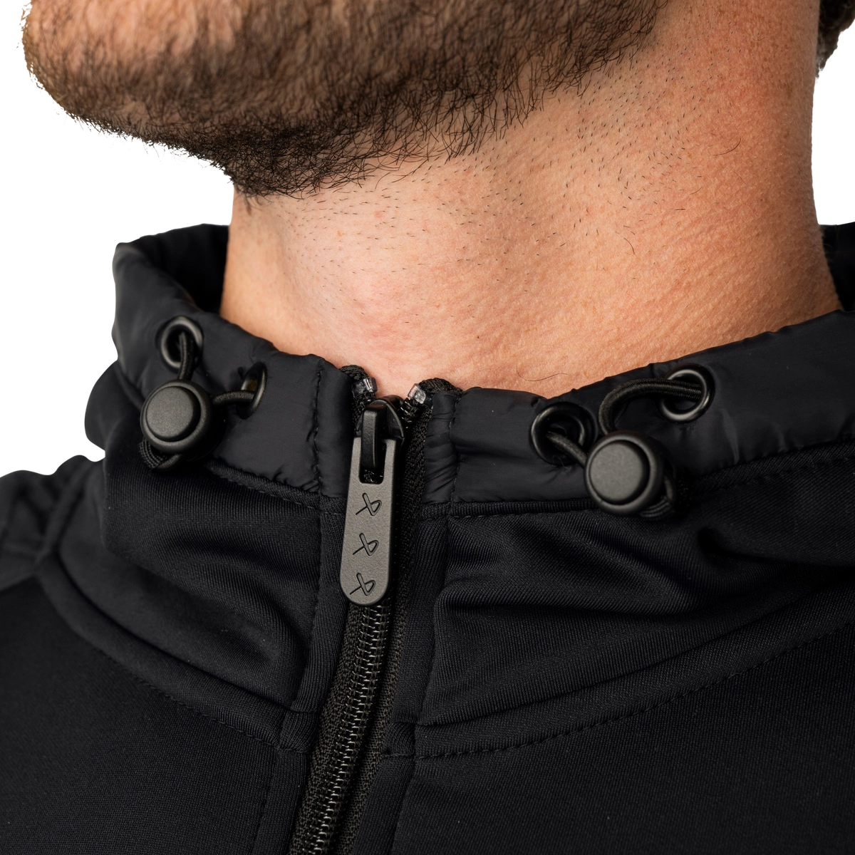 Bauer ODR Puffer Half Zip Hoodie - Black - Senior