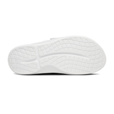 Bauer OOFOS Sport Flex Slide - White/Blue