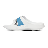 Bauer OOFOS Sport Flex Slide - White/Blue