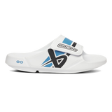 Bauer OOFOS Sport Flex Slide - White/Blue
