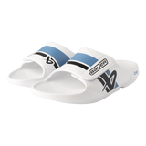 Bauer OOFOS Sport Flex Slide - White/Blue