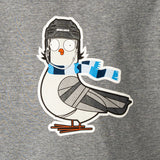 Bauer Pigeon Graphic Tee - Grey - Youth