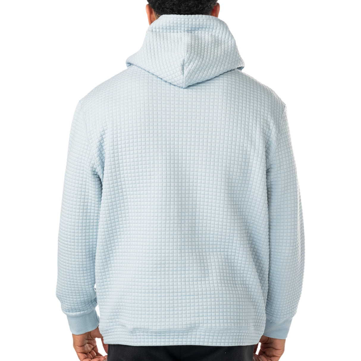 Bauer Quilted Hoodie - Senior - Blue