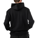 Bauer Quilted Hoodie - Senior - Black