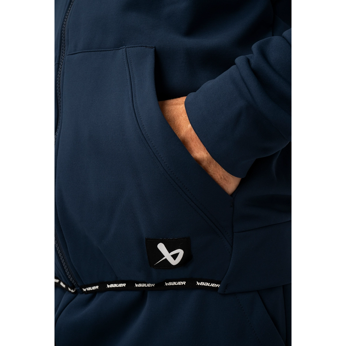 Wilmette Trevians - Bauer Fleece Zip Hoodie - Adult