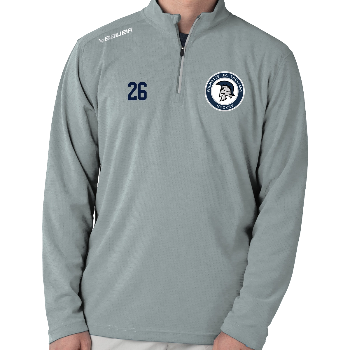Wilmette Trevians - Bauer Perf 1/4 Zip - Adult