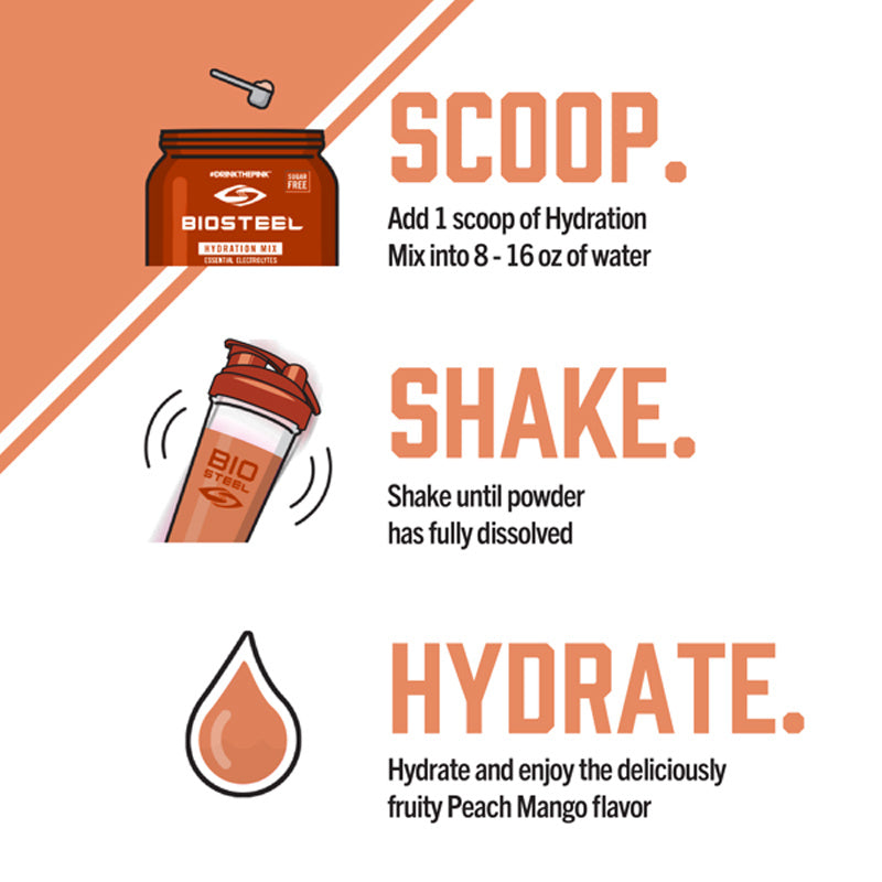 BioSteel - Hydration Mix - 315G - Peach Mango