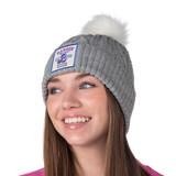 CCM Barbie Hockey Pom Knit - Grey