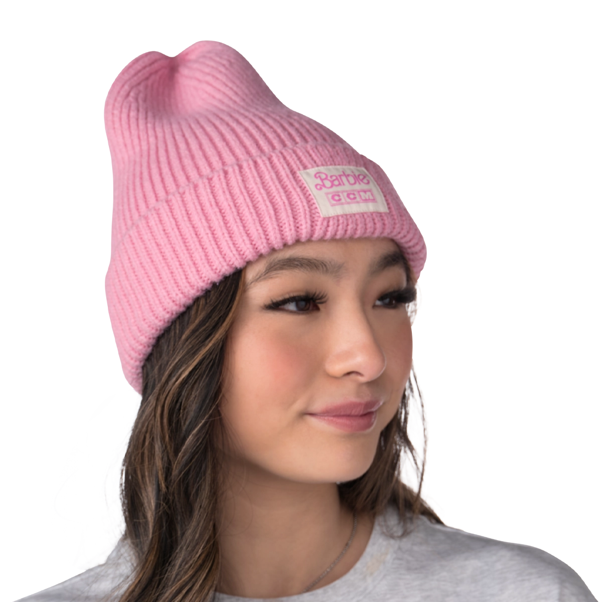 CCM Barbie Cuffed Beanie - Pink