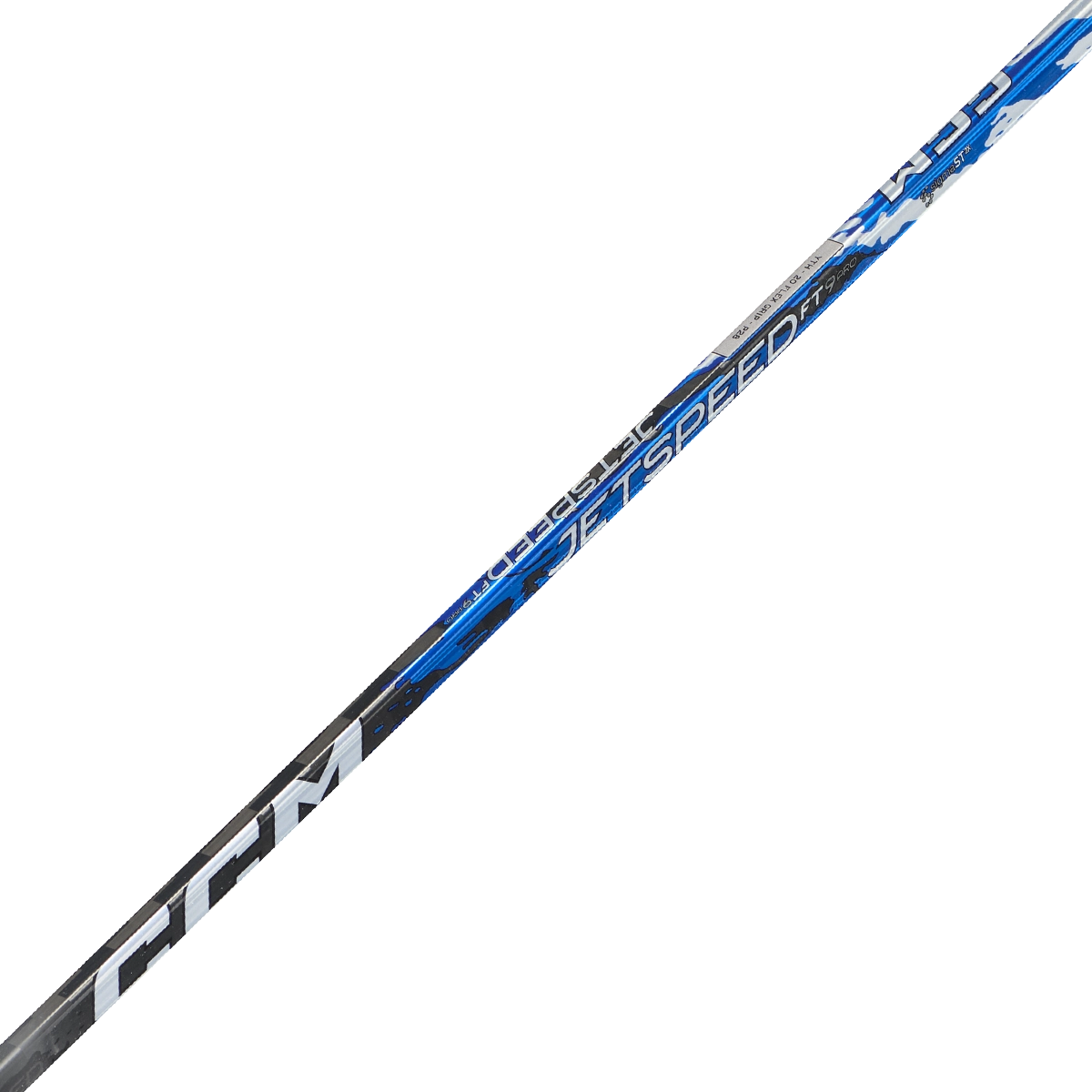 CCM JetSpeed FT9 Pro One Piece Stick - BLUE - Youth