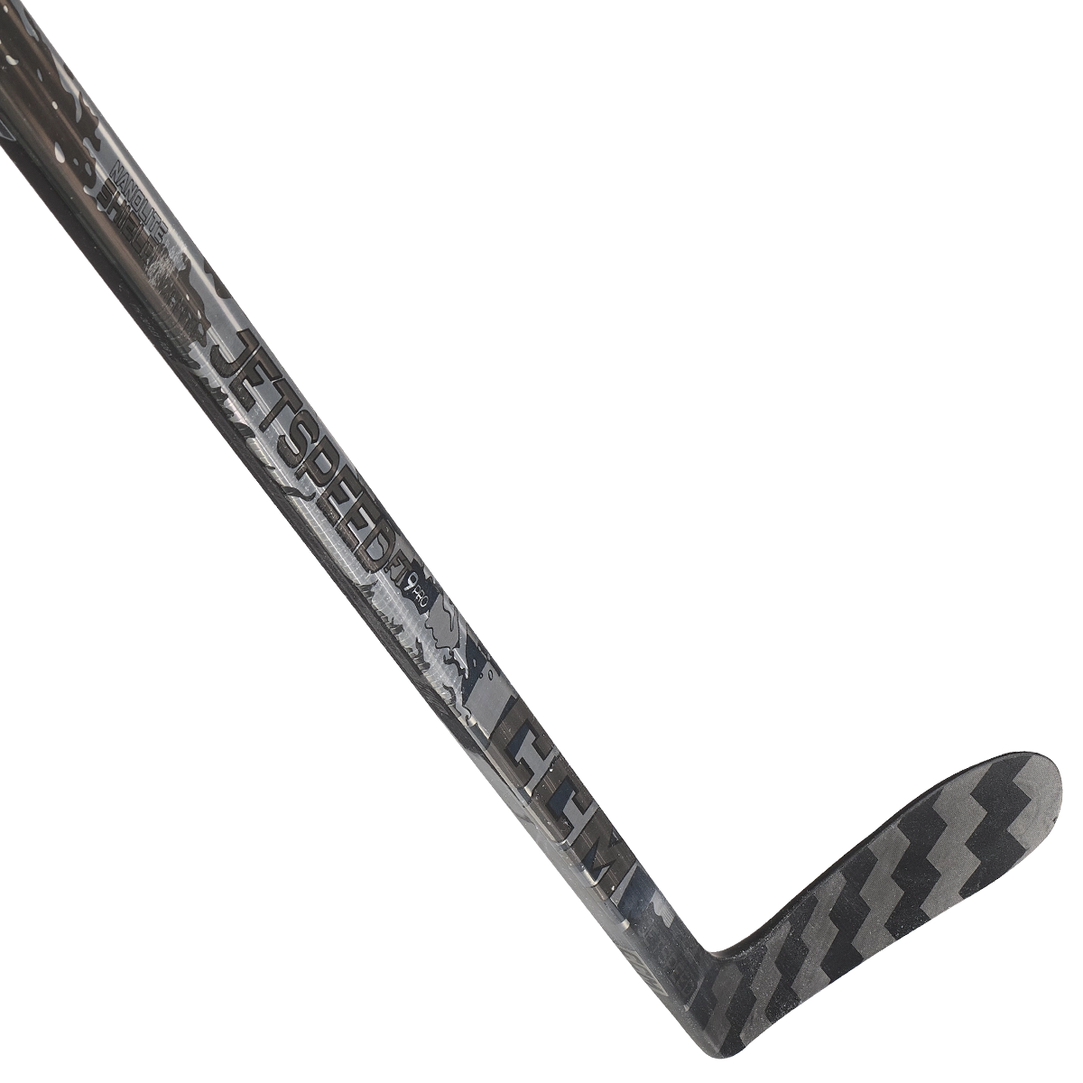 CCM JetSpeed FT9 Pro One Piece Stick - CHARCOAL - Youth
