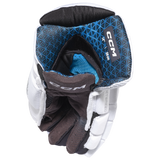 CCM JetSpeed FT8 Pro Hockey Glove - WHITE - Senior