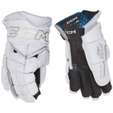CCM JetSpeed FT8 Pro Hockey Glove - WHITE - Senior