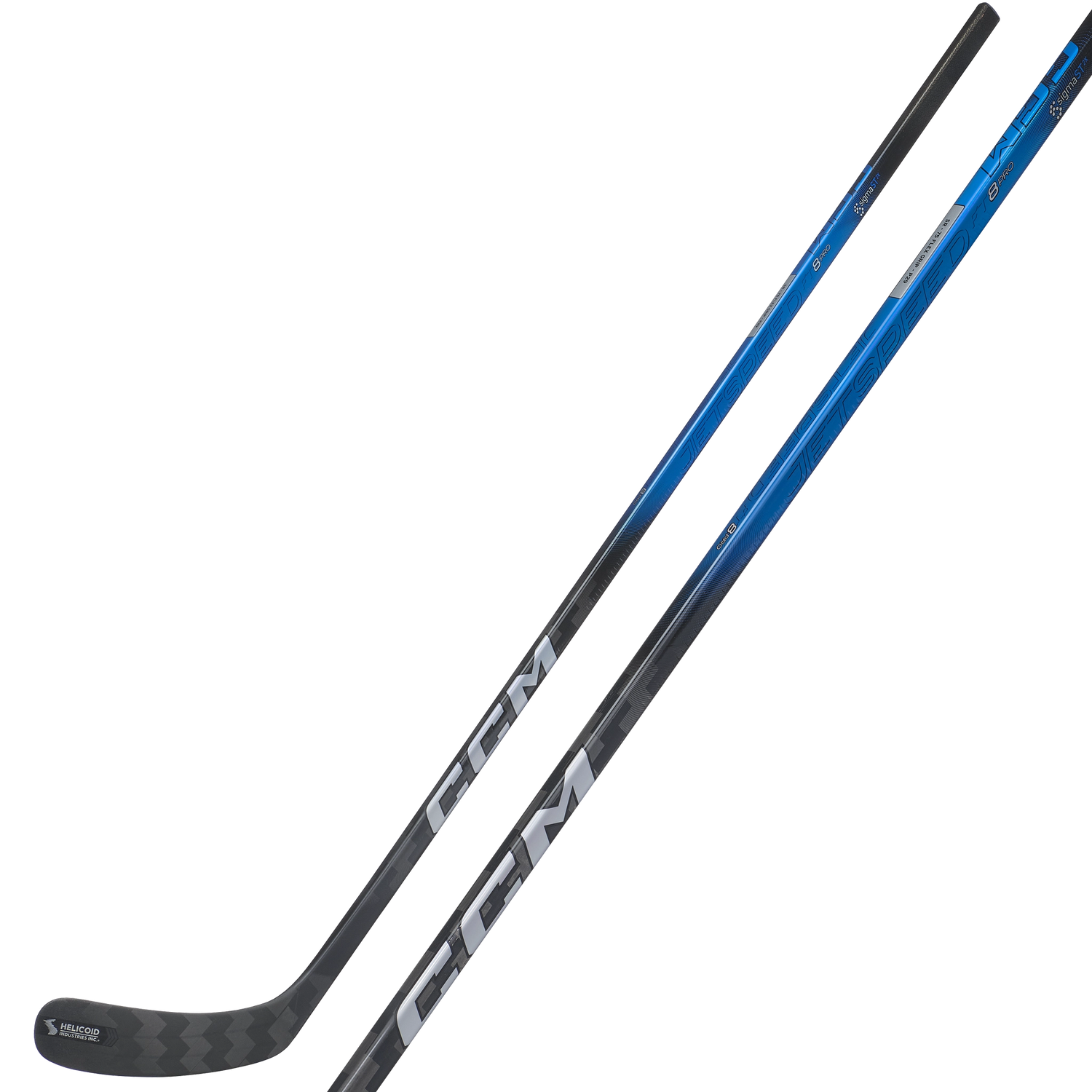 CCM JetSpeed FT8 Pro One Piece Stick - BLUE - Intermediate