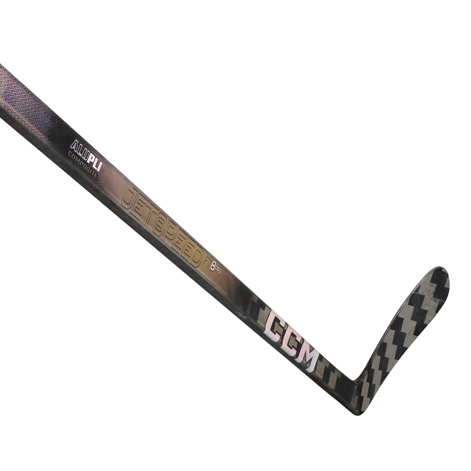 CCM JetSpeed FT8 Pro One Piece Stick - CHARCOAL - Senior