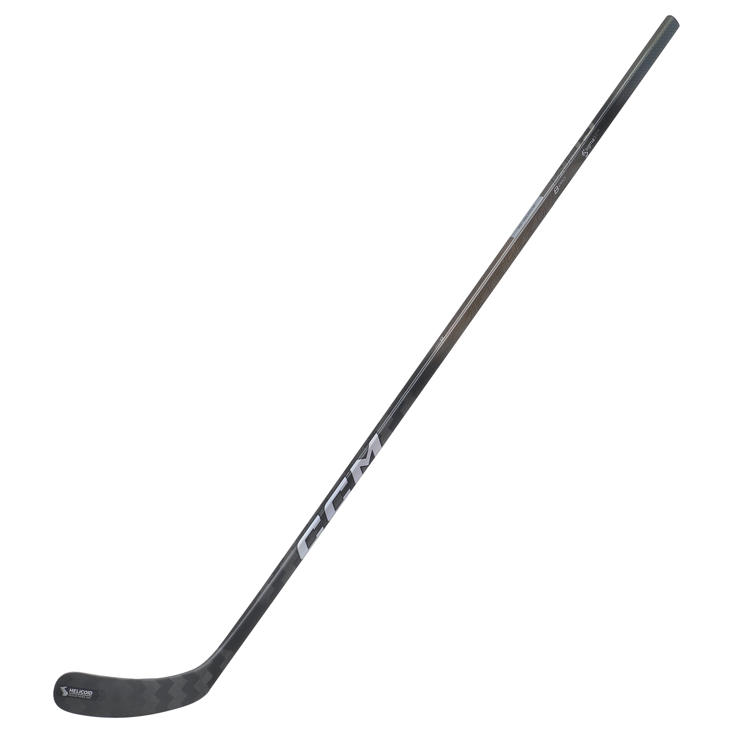 CCM JetSpeed FT8 Pro One Piece Stick - CHARCOAL - Senior